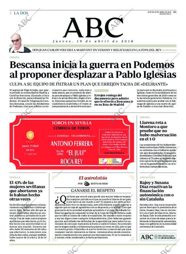 ABC SEVILLA 19-04-2018 página 2