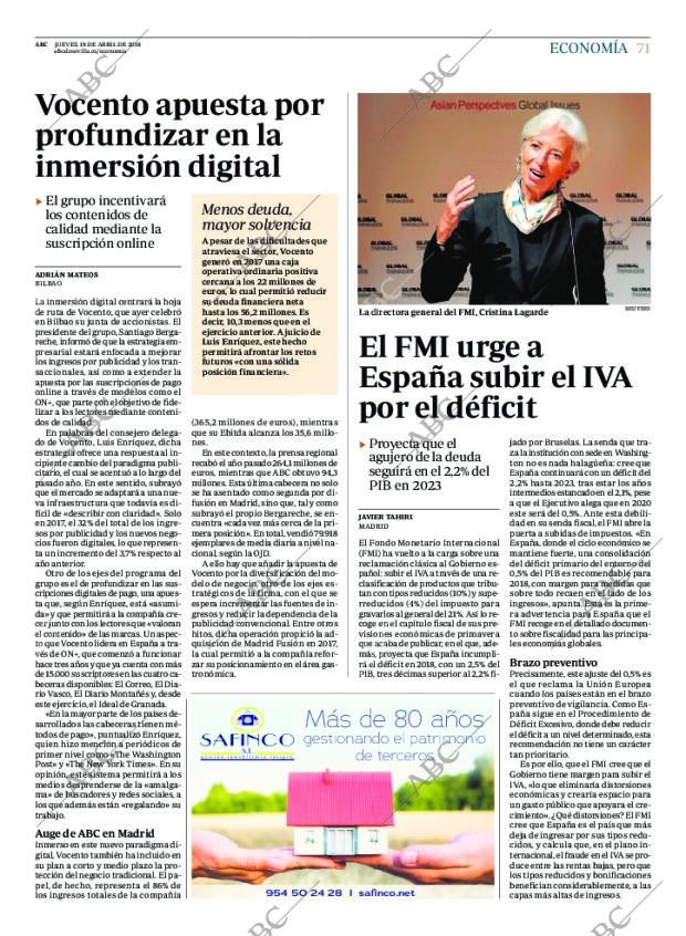 ABC SEVILLA 19-04-2018 página 71