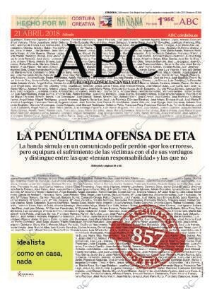 ABC CORDOBA 21-04-2018