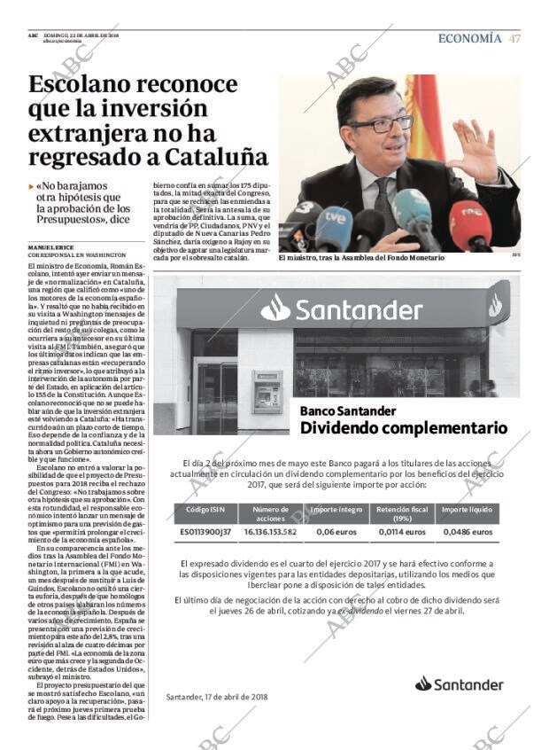 ABC MADRID 22-04-2018 página 47