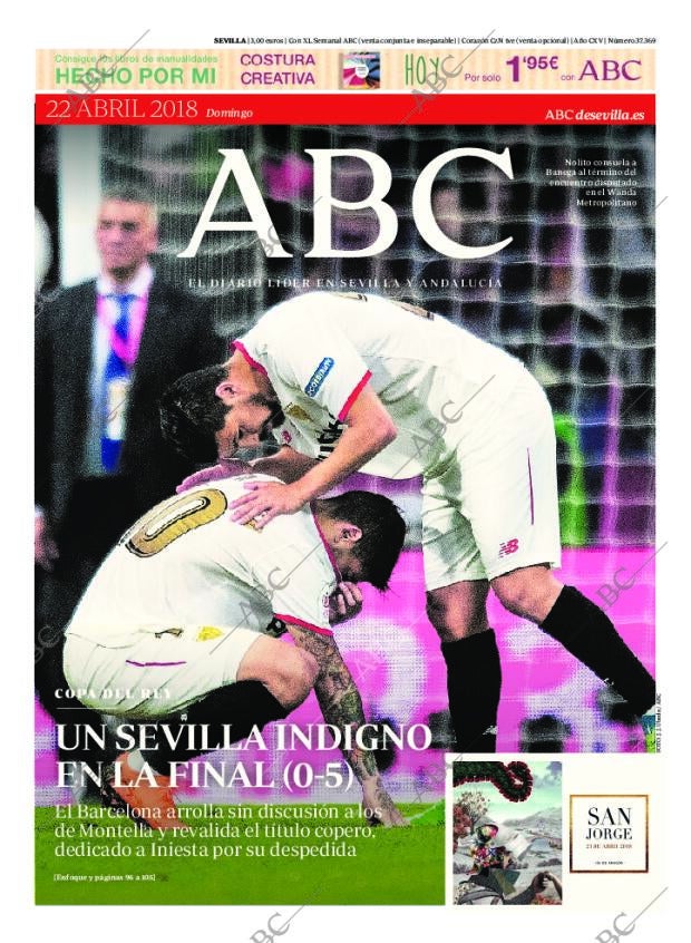 ABC SEVILLA 22-04-2018 página 1