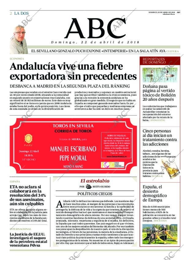ABC SEVILLA 22-04-2018 página 2
