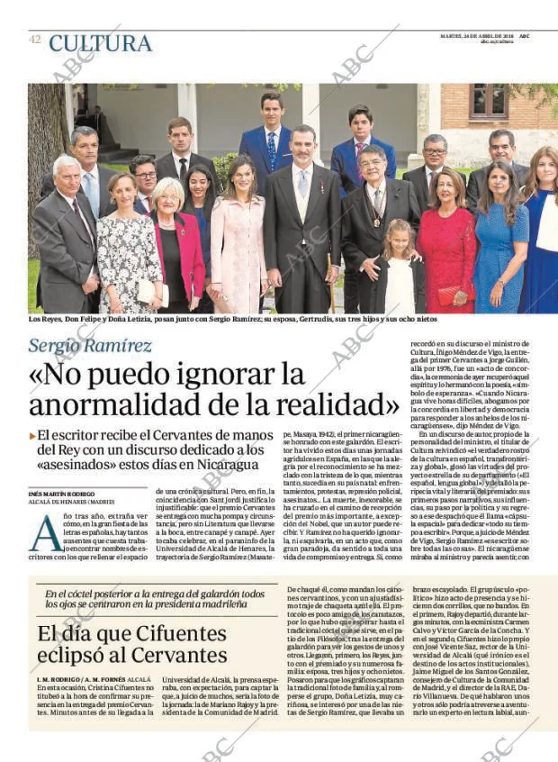 ABC MADRID 24-04-2018 página 42