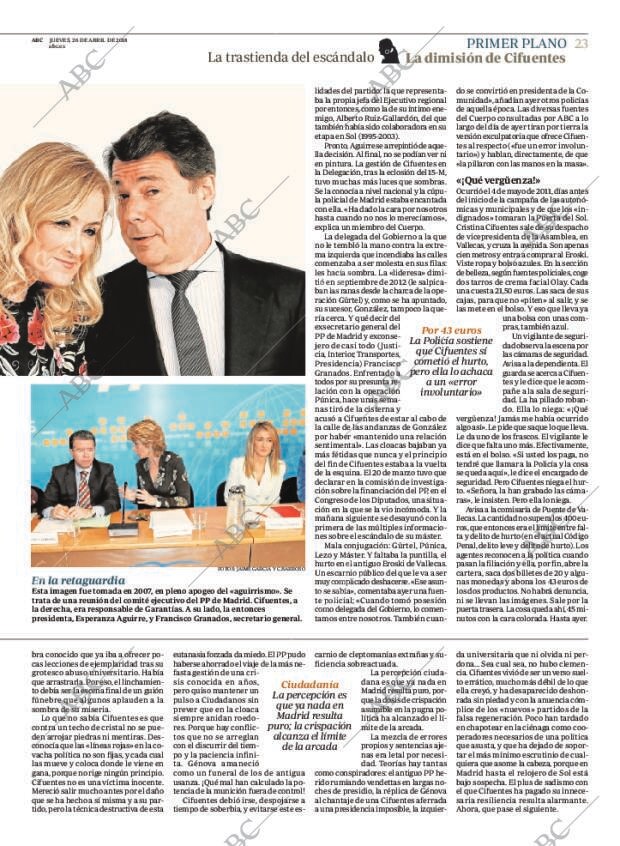 ABC MADRID 26-04-2018 página 23
