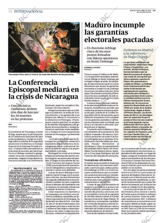 ABC MADRID 26-04-2018 página 34