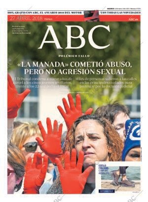 ABC MADRID 27-04-2018