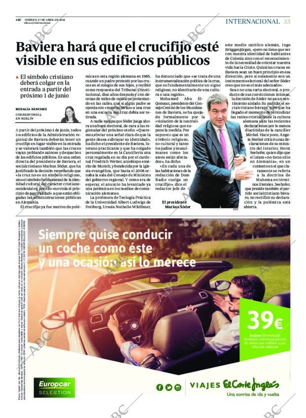 ABC MADRID 27-04-2018 página 33
