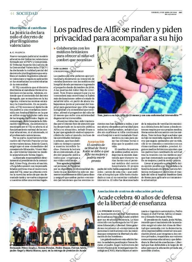 ABC MADRID 27-04-2018 página 44