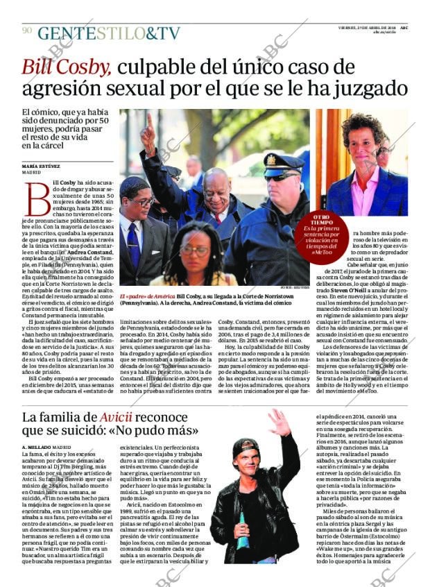 ABC MADRID 27-04-2018 página 90