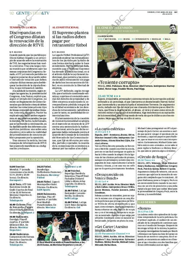 ABC MADRID 27-04-2018 página 92