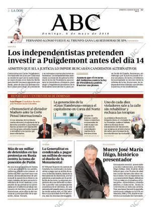 ABC MADRID 06-05-2018 página 2