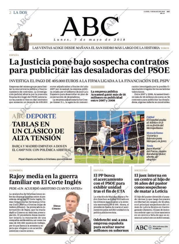 ABC MADRID 07-05-2018 página 2