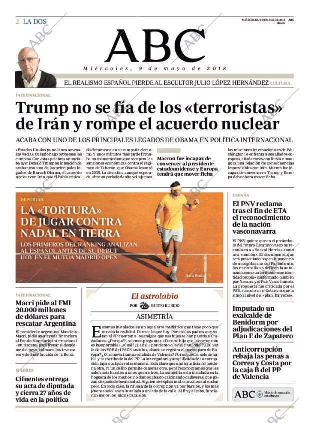 ABC MADRID 09-05-2018 página 2