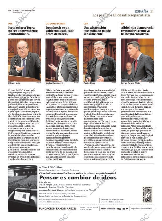 ABC MADRID 13-05-2018 página 21