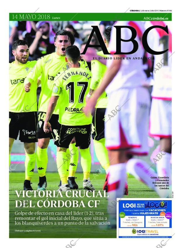 ABC CORDOBA 14-05-2018 página 1