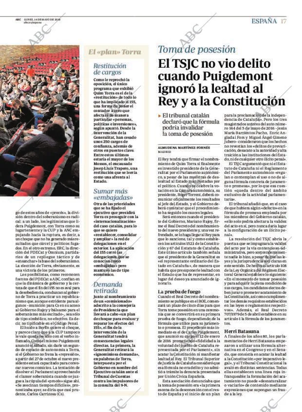 ABC MADRID 14-05-2018 página 17