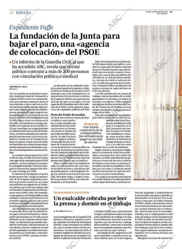 ABC MADRID 14-05-2018 página 20