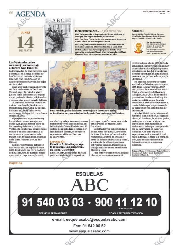 ABC MADRID 14-05-2018 página 66