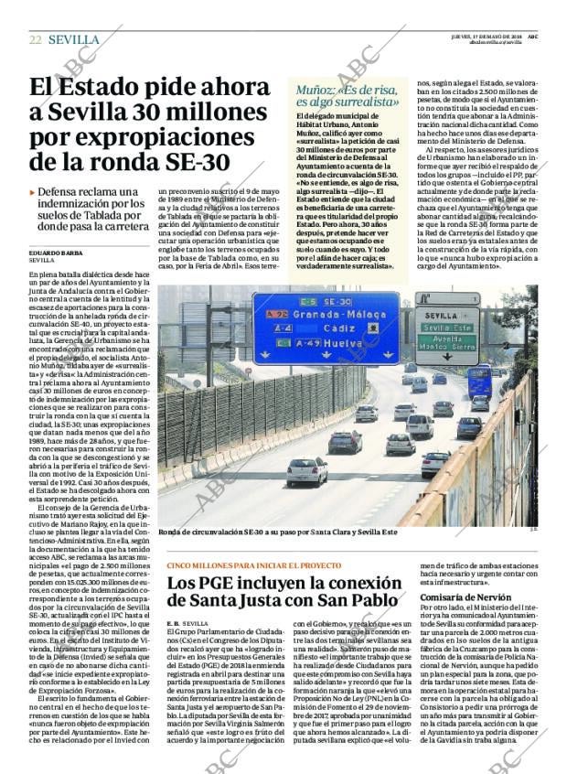 ABC SEVILLA 17-05-2018 página 22