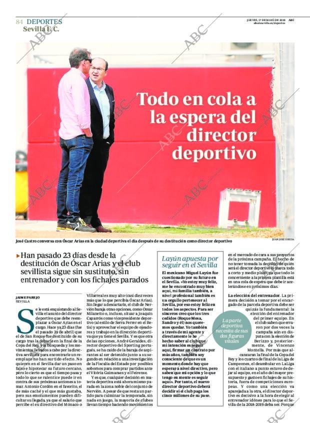 ABC SEVILLA 17-05-2018 página 84