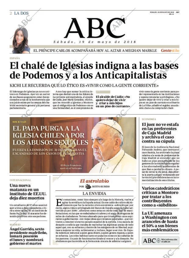 ABC MADRID 19-05-2018 página 2