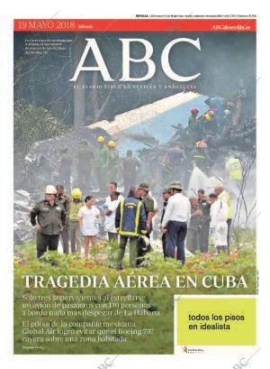 ABC SEVILLA 19-05-2018 página 1