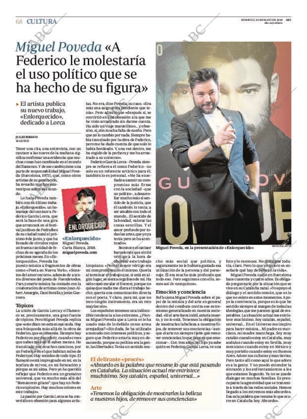 ABC MADRID 20-05-2018 página 68