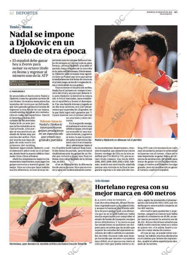 ABC MADRID 20-05-2018 página 82