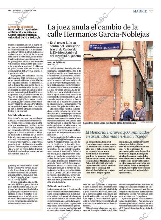 ABC MADRID 23-05-2018 página 77