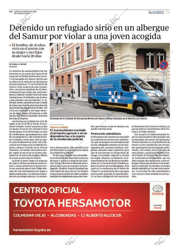 ABC MADRID 24-05-2018 página 71