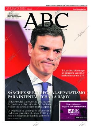 ABC SEVILLA 26-05-2018 página 1
