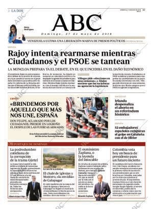 ABC MADRID 27-05-2018 página 2