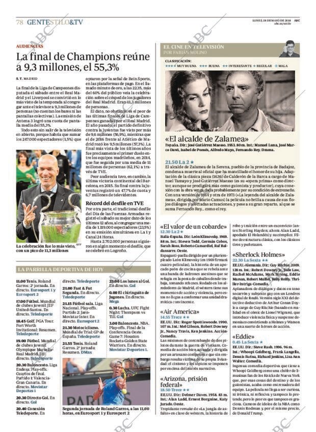 ABC MADRID 28-05-2018 página 78
