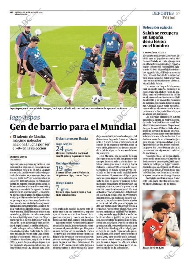 ABC MADRID 30-05-2018 página 57