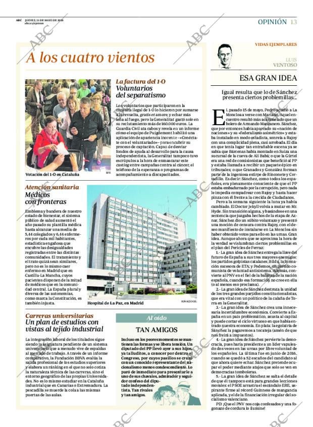 ABC MADRID 31-05-2018 página 13