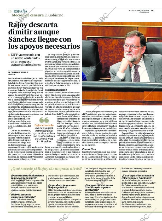 ABC MADRID 31-05-2018 página 16