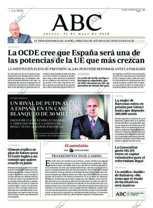 ABC MADRID 31-05-2018 página 2