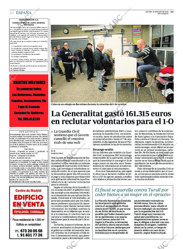 ABC MADRID 31-05-2018 página 20