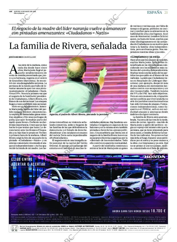 ABC MADRID 31-05-2018 página 21