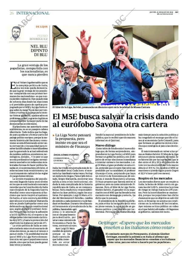 ABC MADRID 31-05-2018 página 26