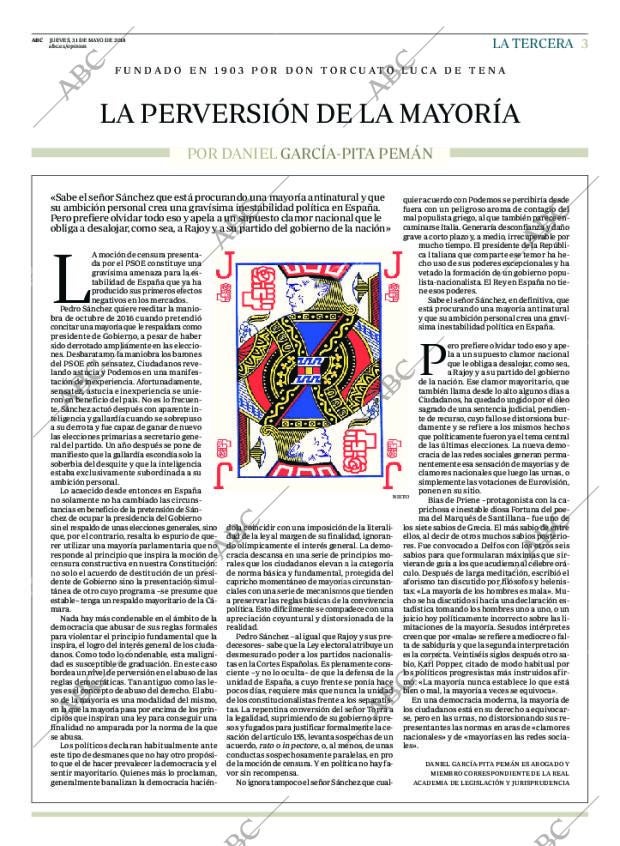 ABC MADRID 31-05-2018 página 3