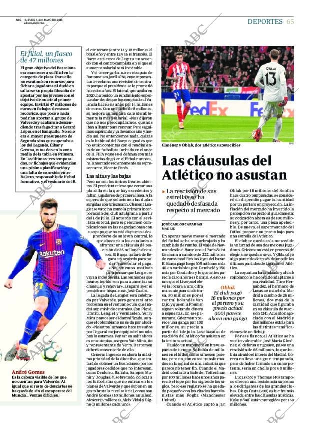 ABC MADRID 31-05-2018 página 65