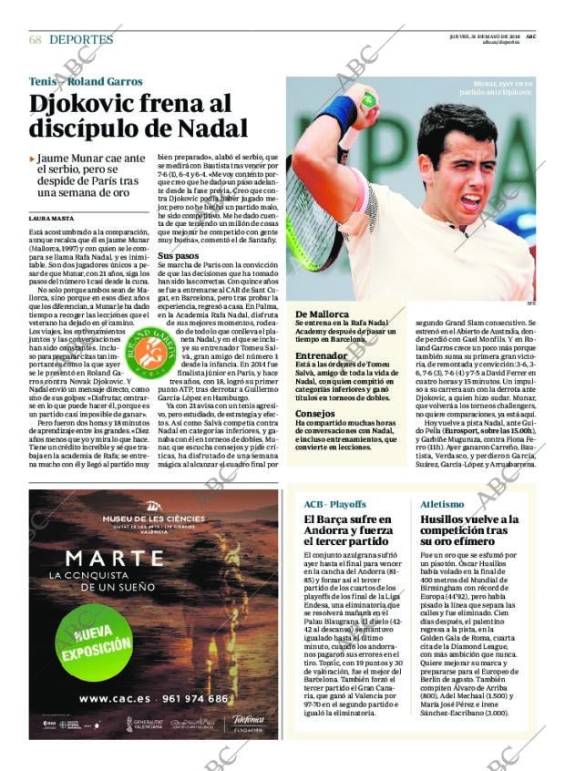ABC MADRID 31-05-2018 página 68