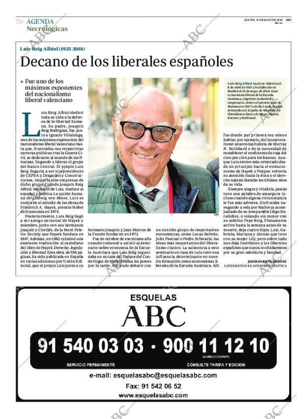 ABC MADRID 31-05-2018 página 70