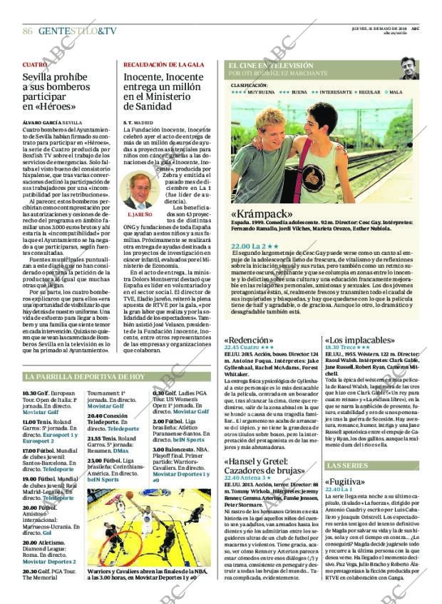 ABC MADRID 31-05-2018 página 86