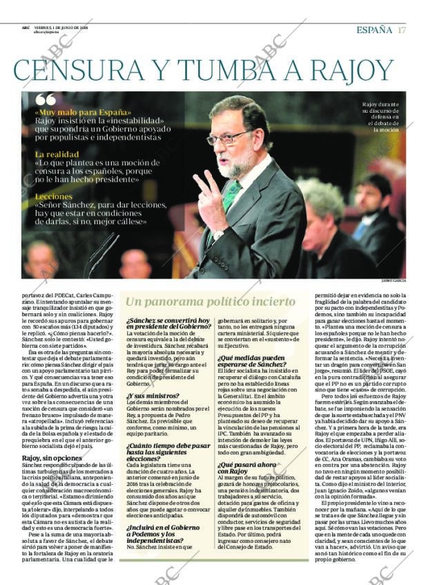 ABC MADRID 01-06-2018 página 17