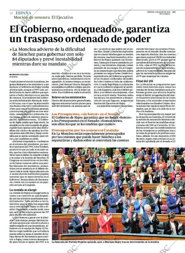 ABC MADRID 01-06-2018 página 18