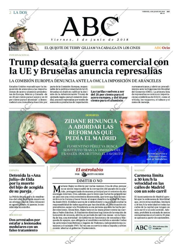 ABC MADRID 01-06-2018 página 2