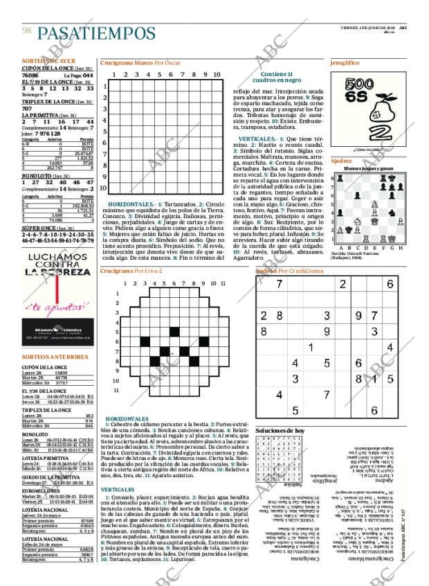 ABC MADRID 01-06-2018 página 98