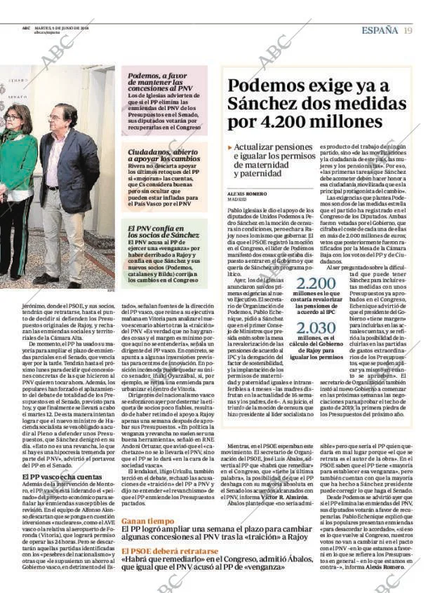 ABC MADRID 05-06-2018 página 19